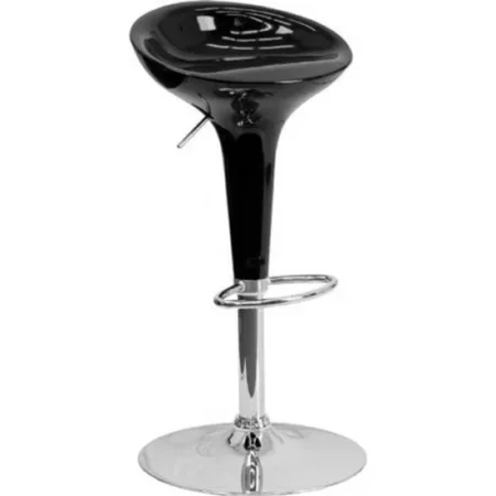 ZEDARO Drop Resistant PP Lift Studio Stool Swivel Chair