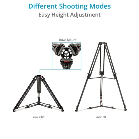 Proaim 100mm Camera Tripod Stand